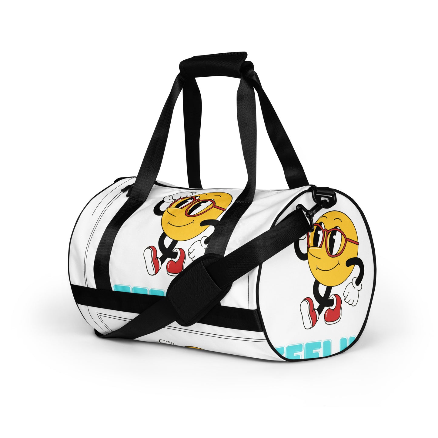 All-over print gym bag