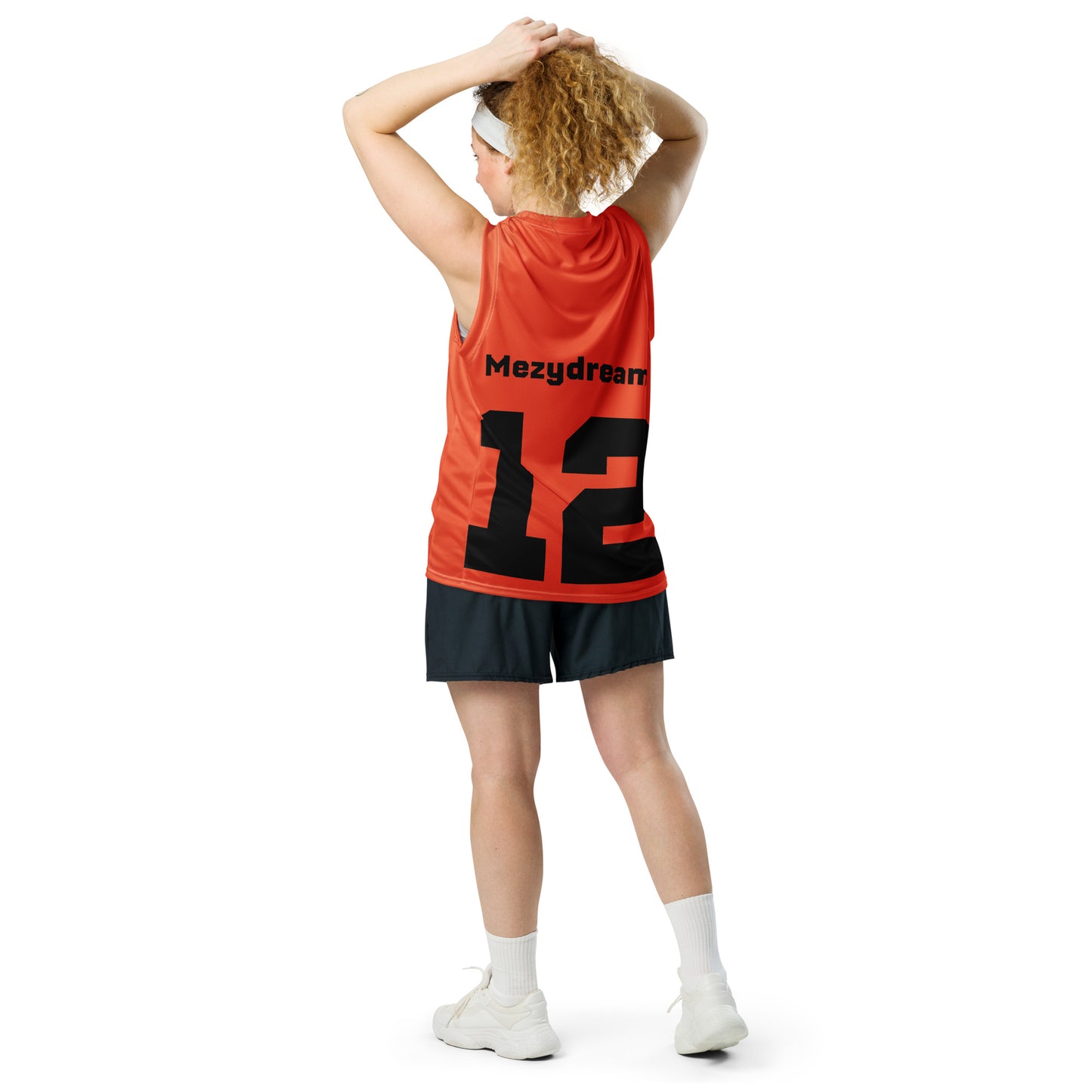 Recycled unisex basketball jersey