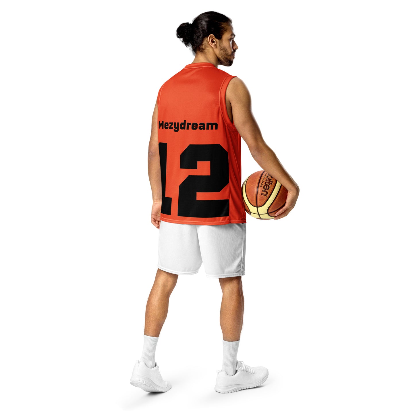 Recycled unisex basketball jersey