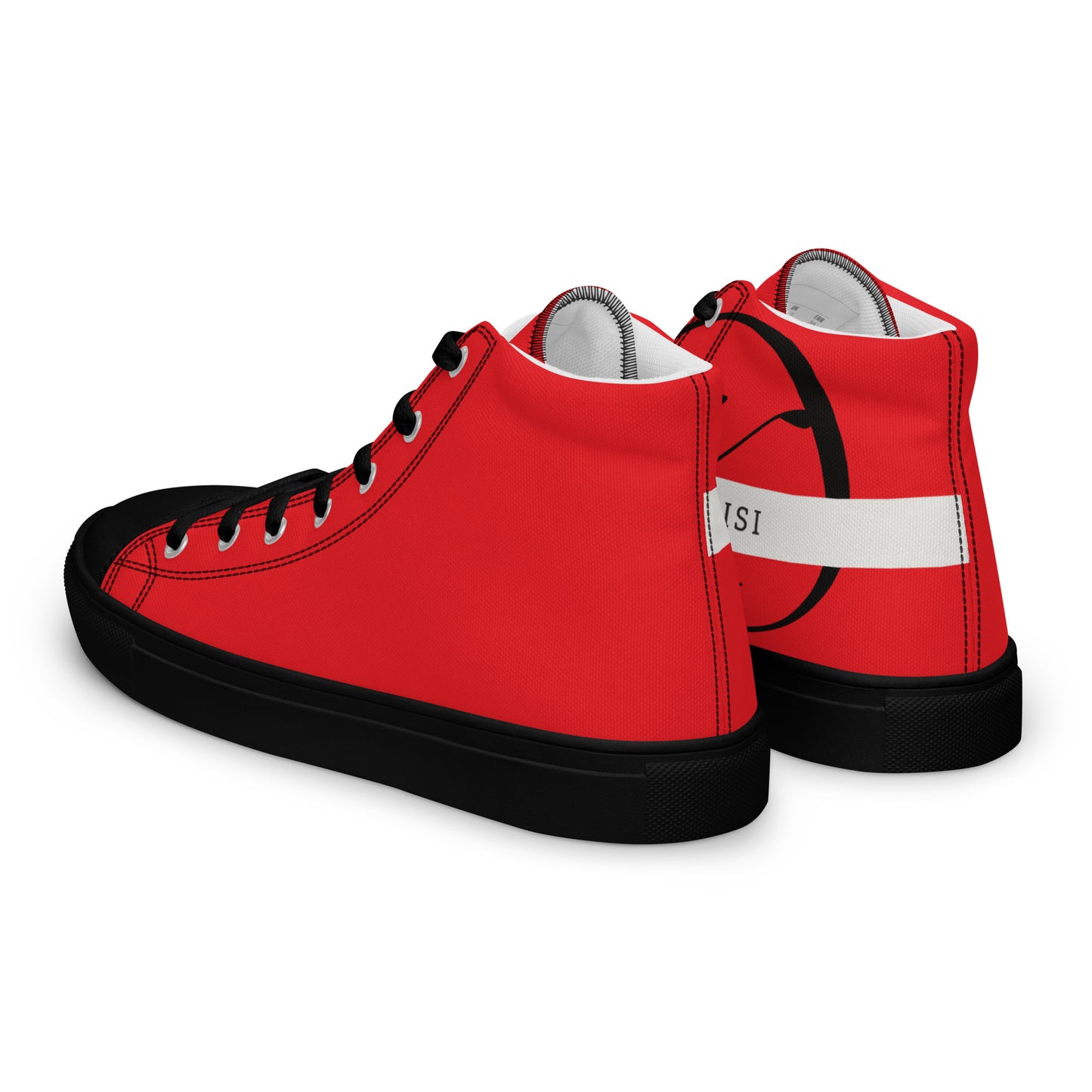 Men’s high top canvas shoes