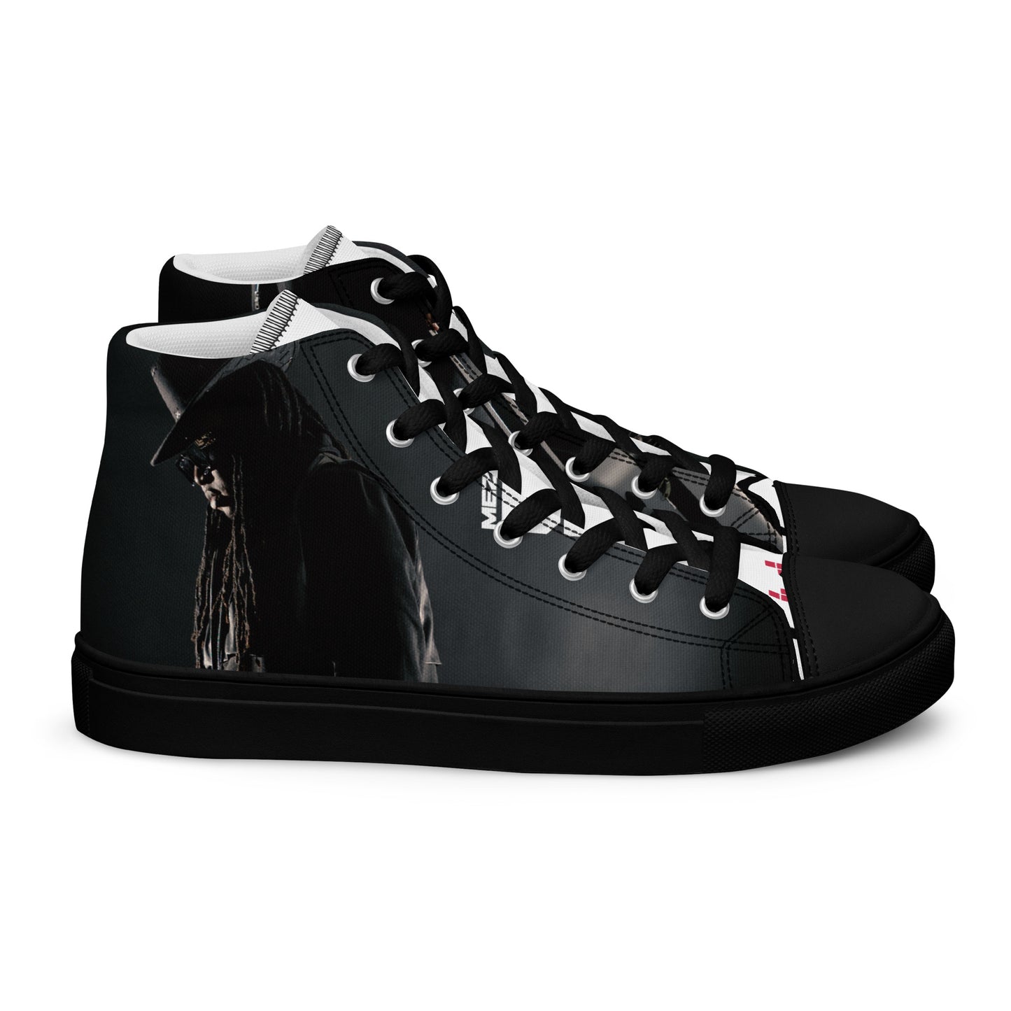 Men’s high top canvas shoes