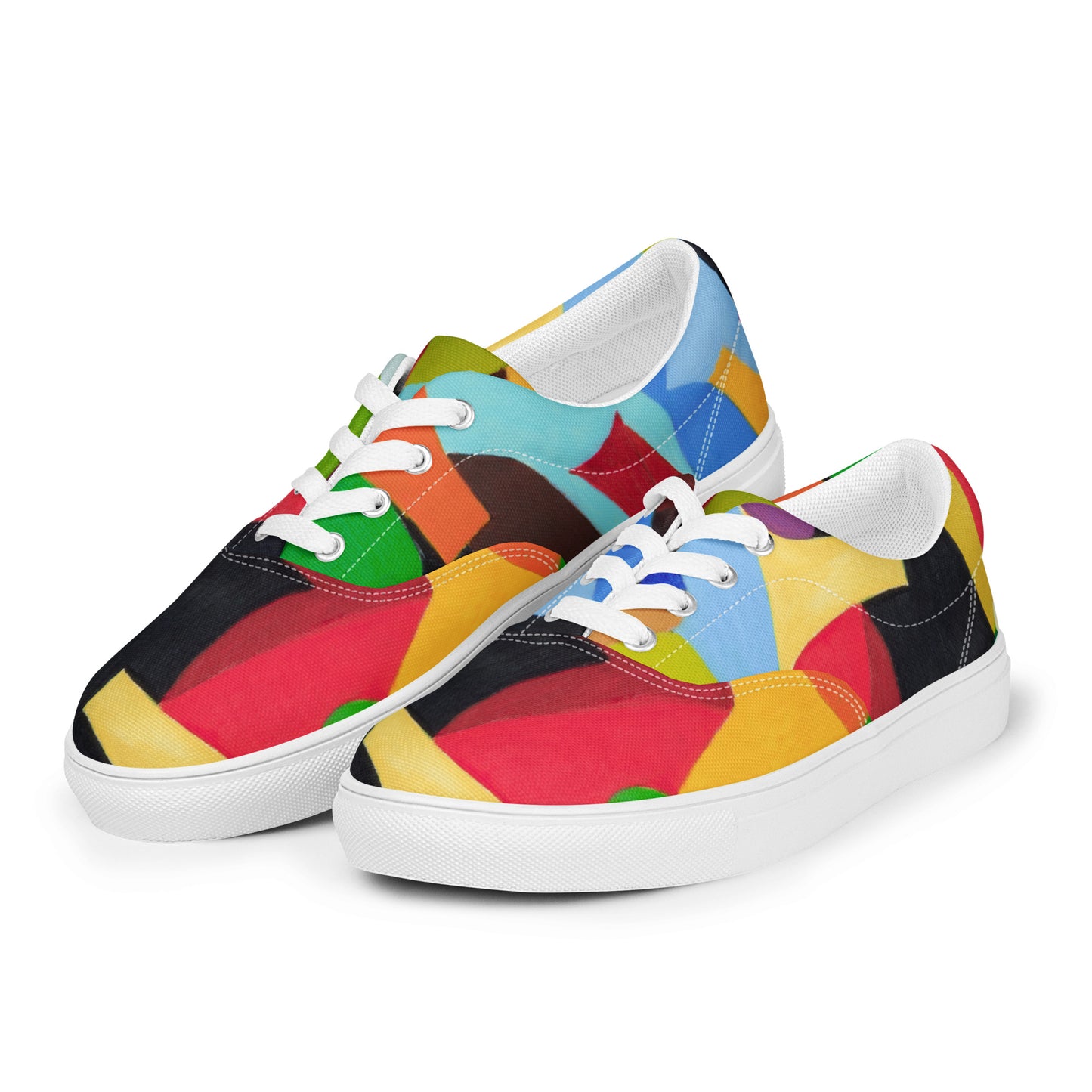 Men’s lace-up canvas shoes