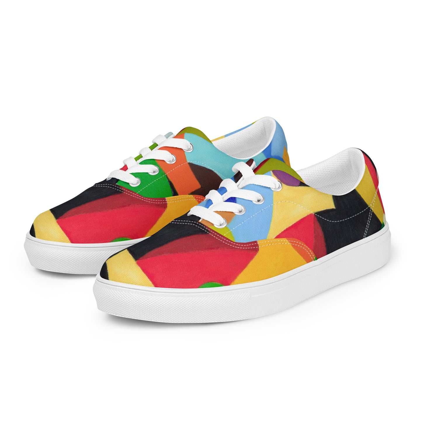 Men’s lace-up canvas shoes