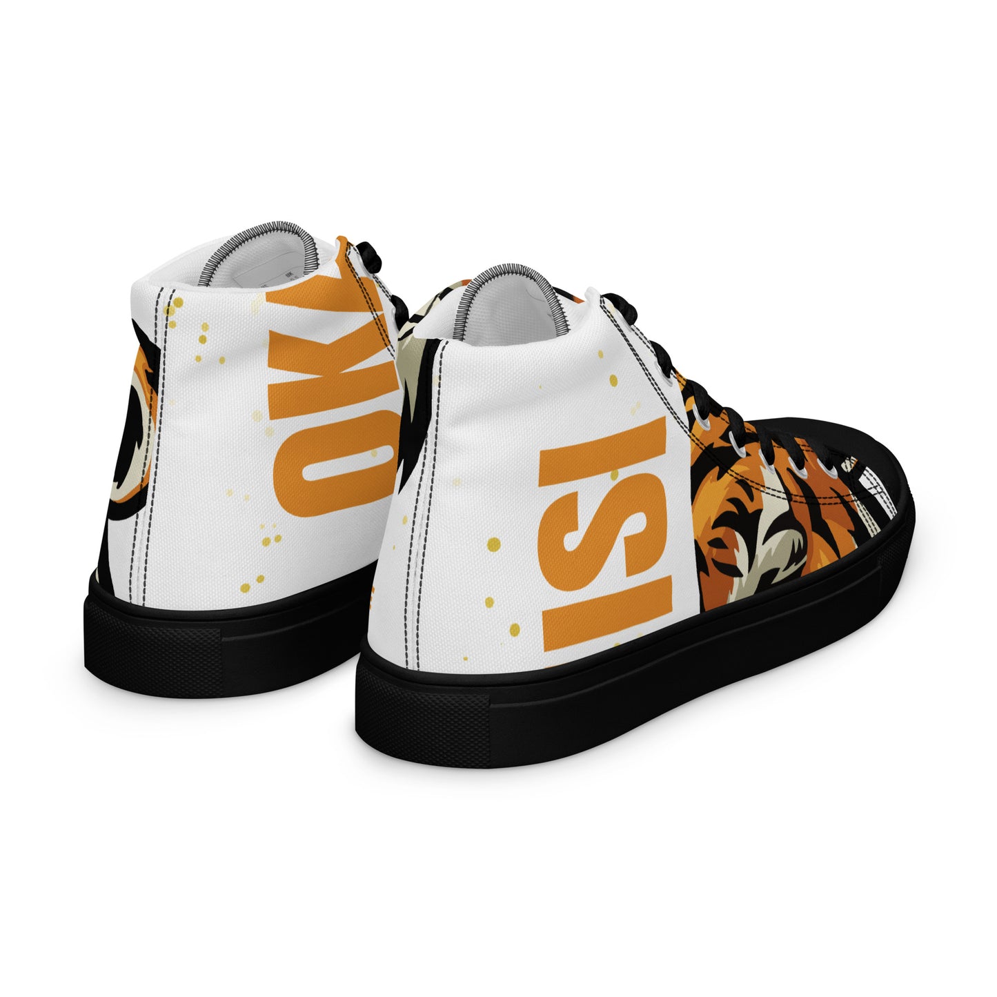 Women’s high top canvas shoes