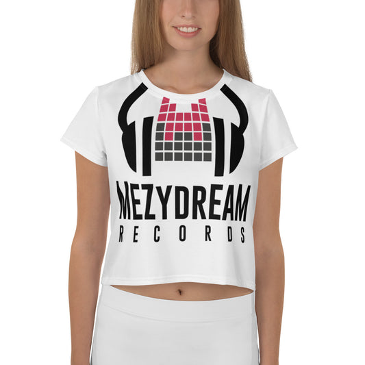 T-shirt Crop-Top imprimé all over