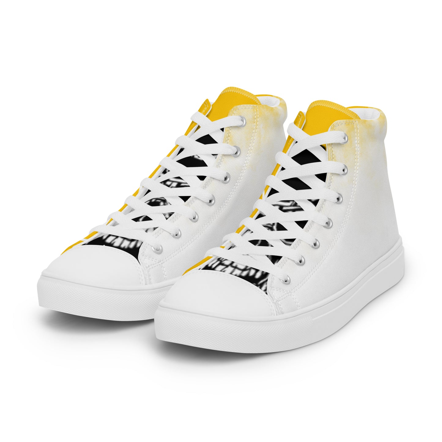 Men’s high top canvas shoes