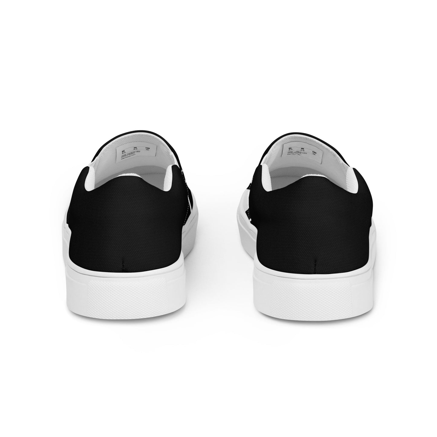 Tennis en toile sans lacets homme